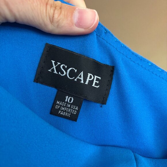 Women's One-Shoulder High-Low Dress-Xscape - Picture 8 of 8